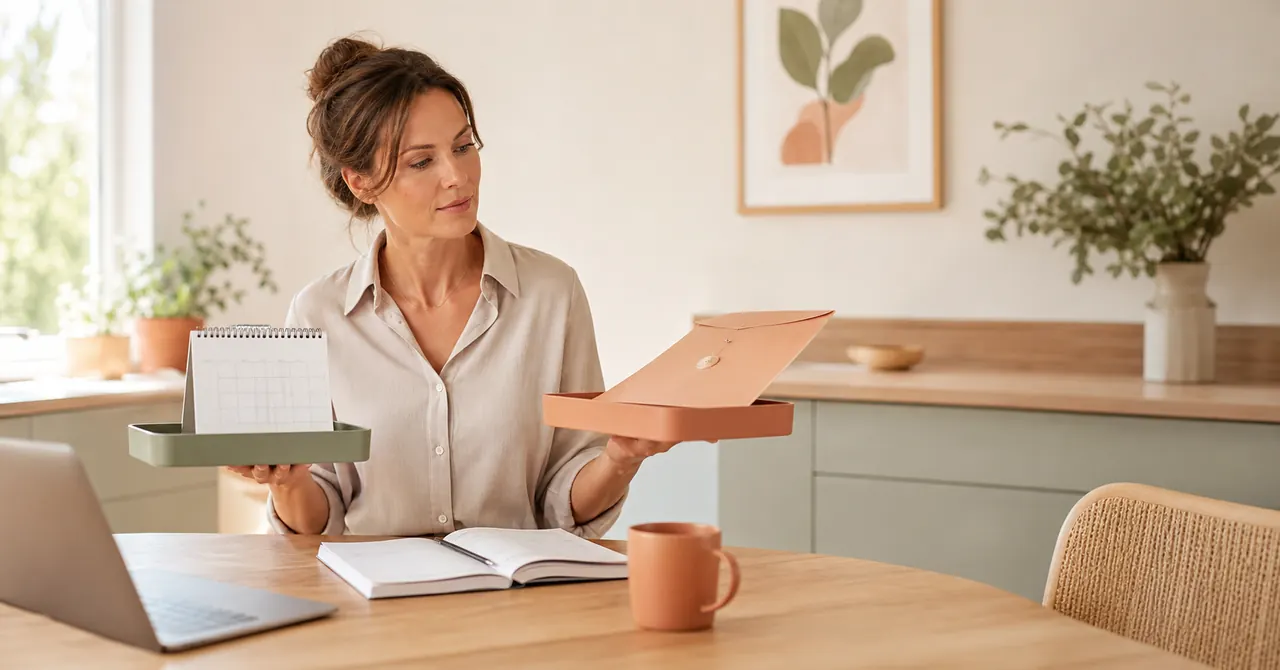 Dirigeante comparant une rémunération mensuelle et un résultat annuel